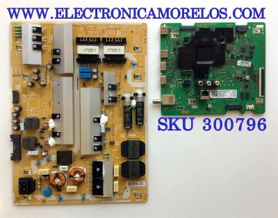 KIT DE TARJETAS PARA SMART TV SAMSUNG / MAIN BN94-15775P / BN41-02756C / BN9415775P / 15775P / BN4102756C / BN97-17212V / FUENTE BN44-01065B / L82S6N_THS / BN4401065B / PANEL CY-BT085HGAV1H / DISPLAY BN96-50493A / BN9650493A / MODELO UN85TU8000FXZA AA02